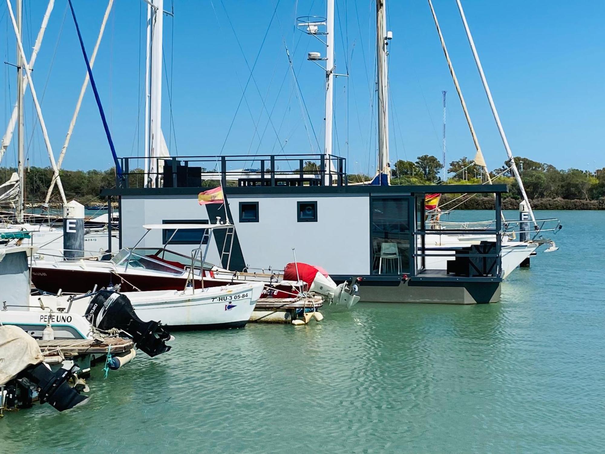 Houseboat Cadiz El Puerto - Casa Flotante Hotel El Puerto de Santa Maria Bagian luar foto