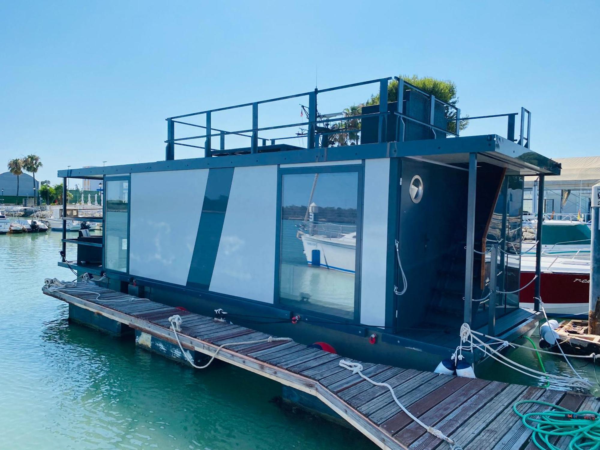 Houseboat Cadiz El Puerto - Casa Flotante Hotel El Puerto de Santa Maria Bagian luar foto